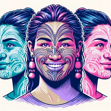 Can you explain why the Maori people place great importance on traditional facial tattoos called moko?