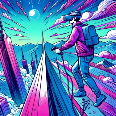 Explain how virtual reality can help overcome the fear of heights.