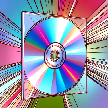 Explain why a CD can reflect light in a multicolored way?