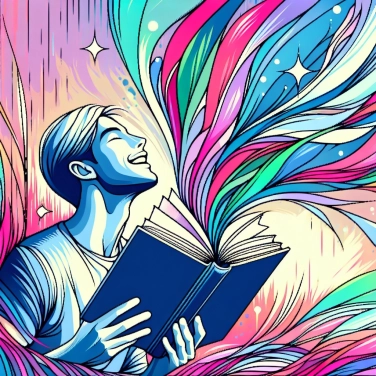 Explain why a new book gives off a particular smell?