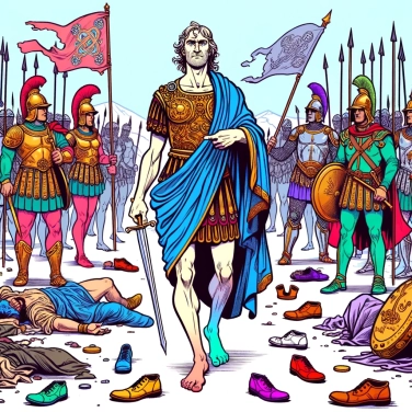 Explain why Alexander the Great refused to wear shoes.