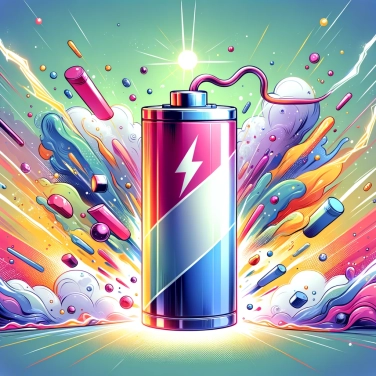 Explain why an electric battery produces electricity?