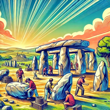Explain why ancient civilizations built dolmens and menhirs?