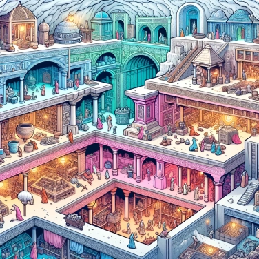 Explain why ancient civilizations built underground cities.