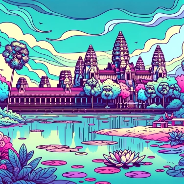 Explain why Angkor Wat is considered the largest religious complex in the world?