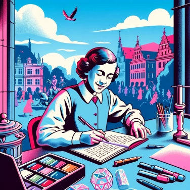 Explain why Anne Frank wrote her diary despite the risks involved?