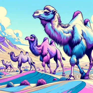 Explain why are camels well adapted to survive in the desert?