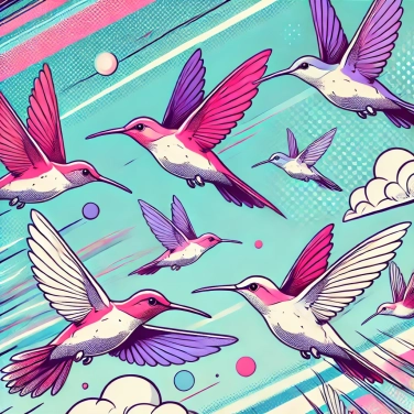 Explain why are hummingbirds the only birds capable of flying backwards?