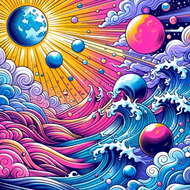 Explain why are tides influenced by the Moon and the Sun?