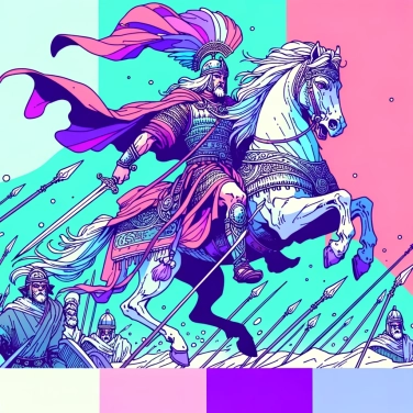 Explain why Attila the Hun was nicknamed the Scourge of God?
