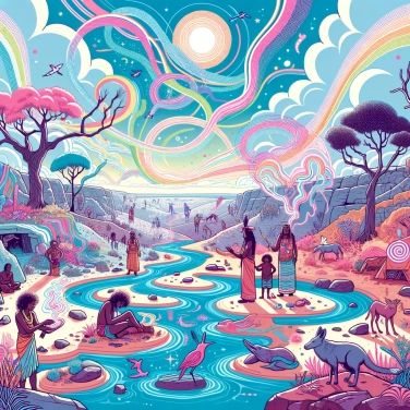Explain why Australian Aborigines attach particular importance to the Dreamtime.