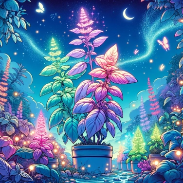 Explain why basil is considered a magical plant by some cultures?
