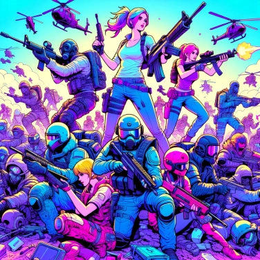 Explain why Battle Royale video games are so popular?