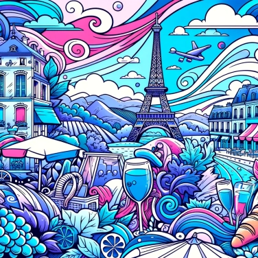 Explain why blue is the color of France?