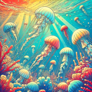 Explain why can jellyfish survive without a brain?