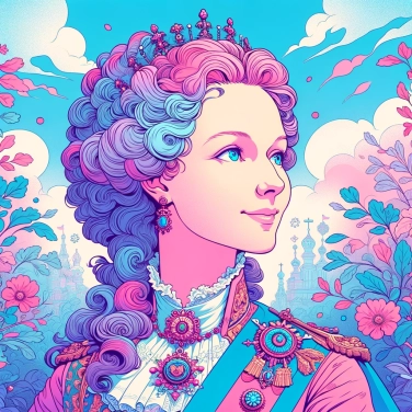 Explain why Catherine II of Russia was nicknamed Catherine the Great?