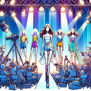 Explain why clothing brands use such thin models in their advertisements?