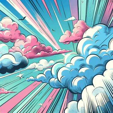 Explain why clouds do not fall from the sky despite their weight?