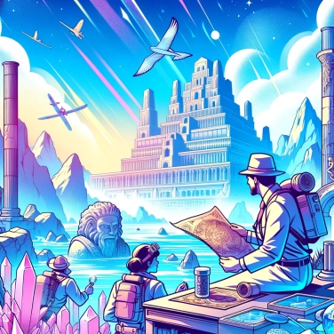 Explain why did Atlantis captivate explorers and archaeologists?