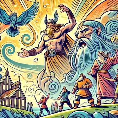 Explain why did Nordic peoples have complex myths about gods and giants?
