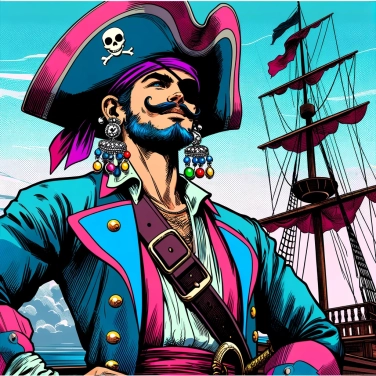 Explain why did pirates wear earrings?
