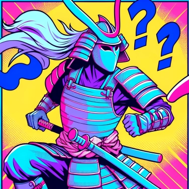 Explain why did samurais wear masks?