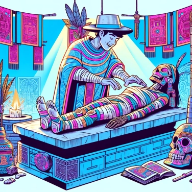 Explain why did the Incas mummify their dead?