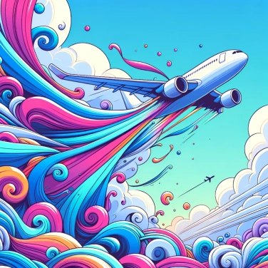 Explain why do airplanes fly by creating vortexes of air?