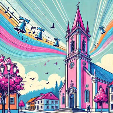 Explain why do church bells ring every hour?
