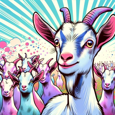 Explain why do goats have rectangular pupils?