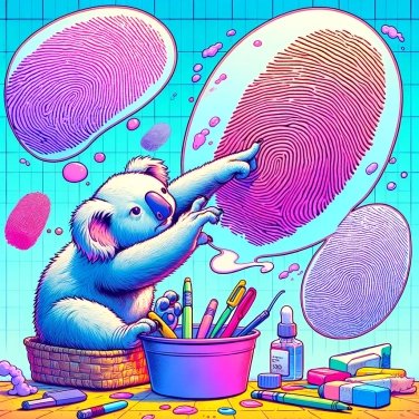 Explain why do koalas have fingerprints similar to ours?