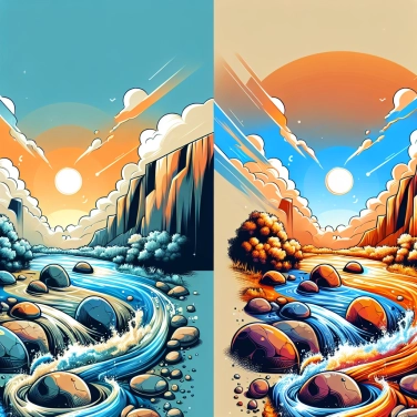 Explain why do pebbles become round at the bottom of rivers?