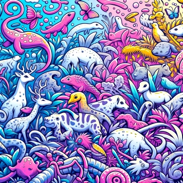 Explain why do some animals change color to camouflage themselves in their environment?