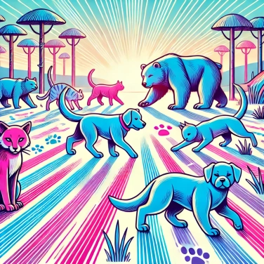 Explain why do some animals mark their territory in a natural way?