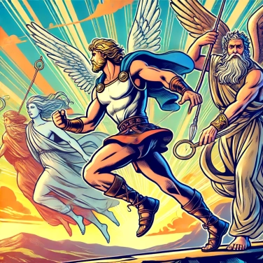 Explain why do some mythological stories include heroes who undertake quests imposed by the gods?
