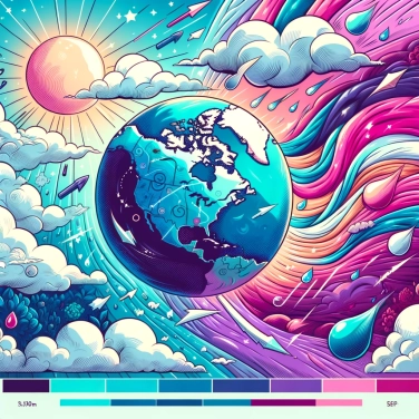 Explain why does atmospheric pressure influence the weather?