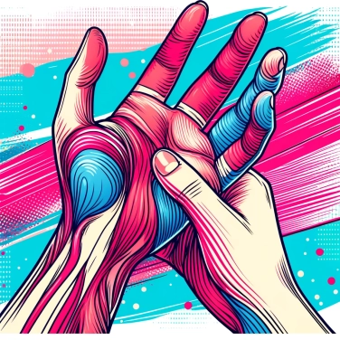 Explain why does carpal tunnel syndrome cause numbness in the hands?