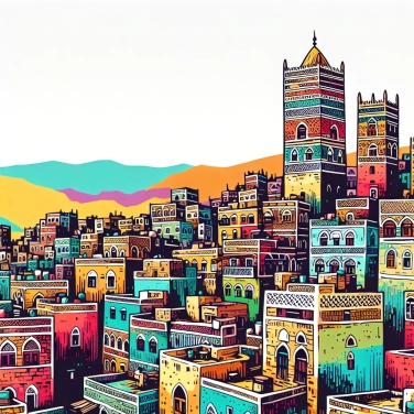 Explain why does the city of Sanaa (in Yemen) preserve centuries-old tower houses?