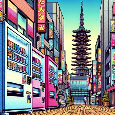 Explain why does the city of Tokyo (in Japan) have so many vending machines?