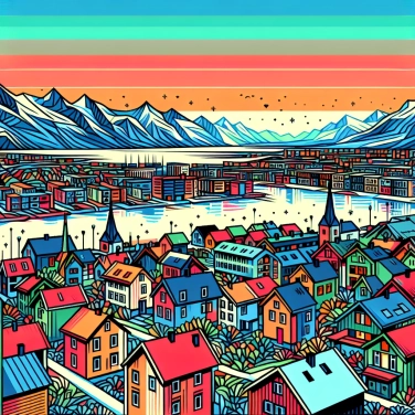 Explain why does the city of Tromsø (in Norway) experience months without sunlight?