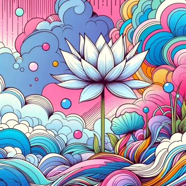 Explain why does the lotus flower remain clean at all times?