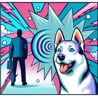 Explain why dogs can hear sounds that humans cannot perceive.
