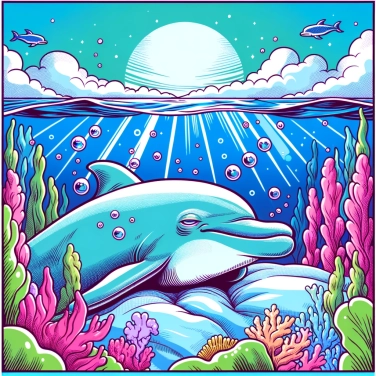 Explain why dolphins sleep with one eye open?