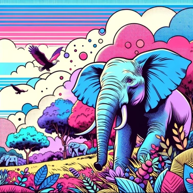 Explain why elephants have exceptional memory?