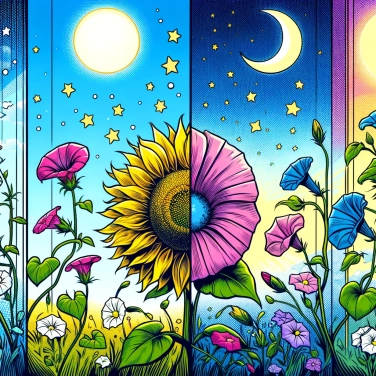 Explain why flowers open at certain times of the day?