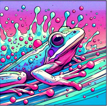 Explain why frogs have such slippery skin?
