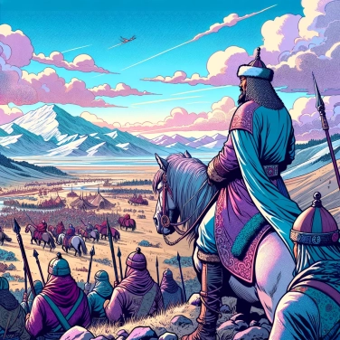 Explain why Genghis Khan conquered such a vast territory?