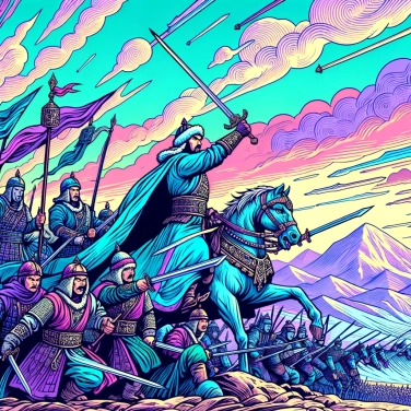 Explain why Genghis Khan forbade his soldiers to bring back battle swords?