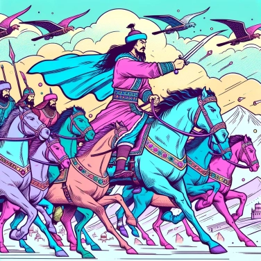 Explain why Genghis Khan was able to build one of the largest empires in history.