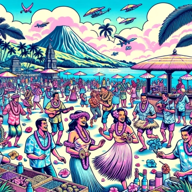 Explain why Hawaiians celebrate the Aloha Festival?